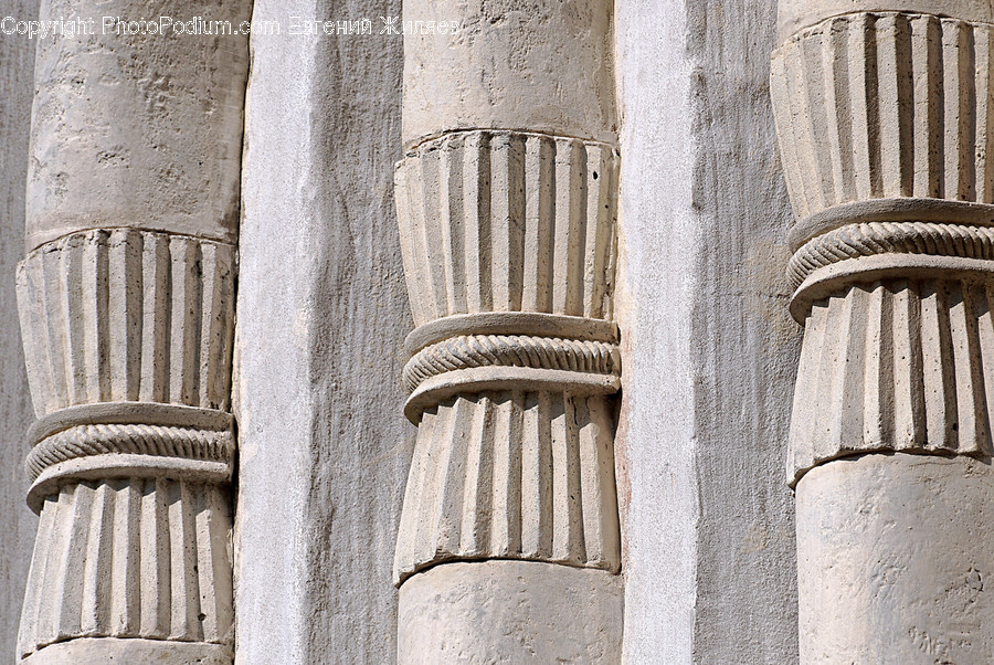 Architecture, Building, Column, Pillar, Chair