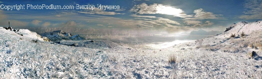 Glacier, Ice, Mountain, Nature, Outdoors