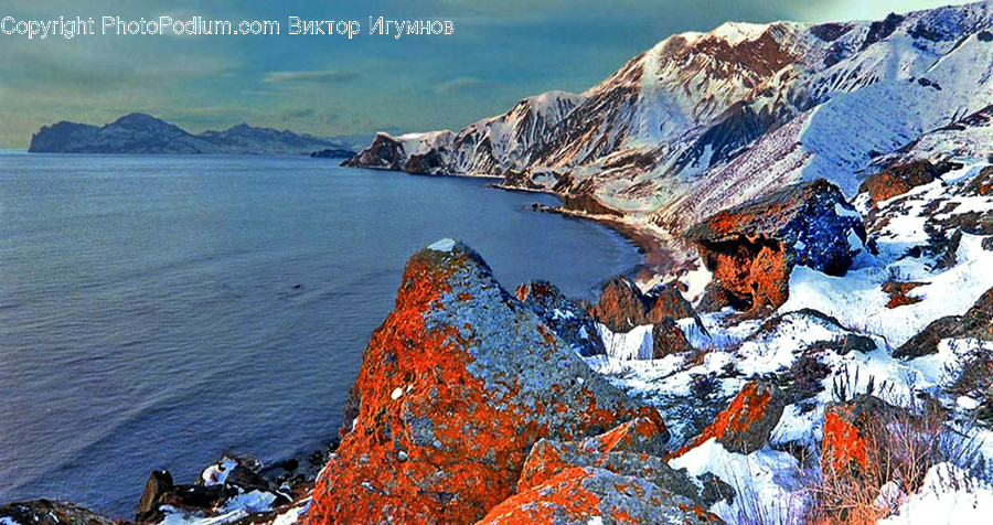 Glacier, Ice, Mountain, Nature, Outdoors