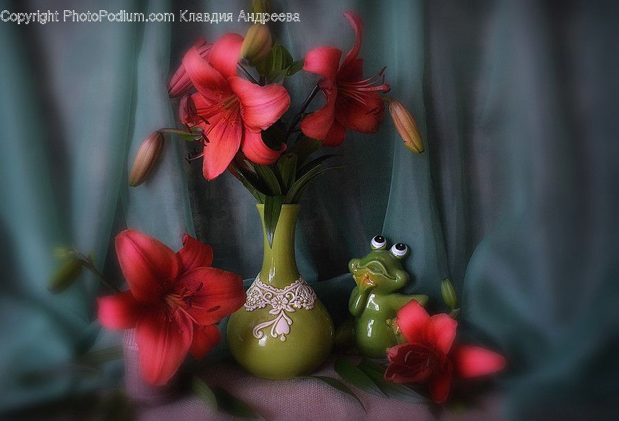 Glass, Goblet, Blossom, Flora, Flower