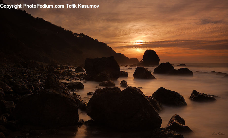 Dawn, Dusk, Sky, Sunrise, Sunset, Outdoors, Sunlight