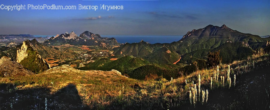 Crest, Mountain, Mountain Range, Nature, Outdoors