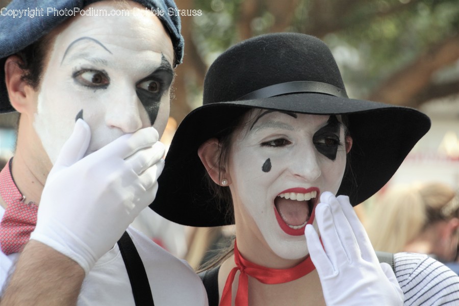 Human, People, Person, Clown, Mime