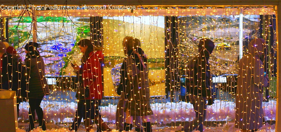 Lighting, Amusement Park, Carousel, Leisure Activities, Fountain