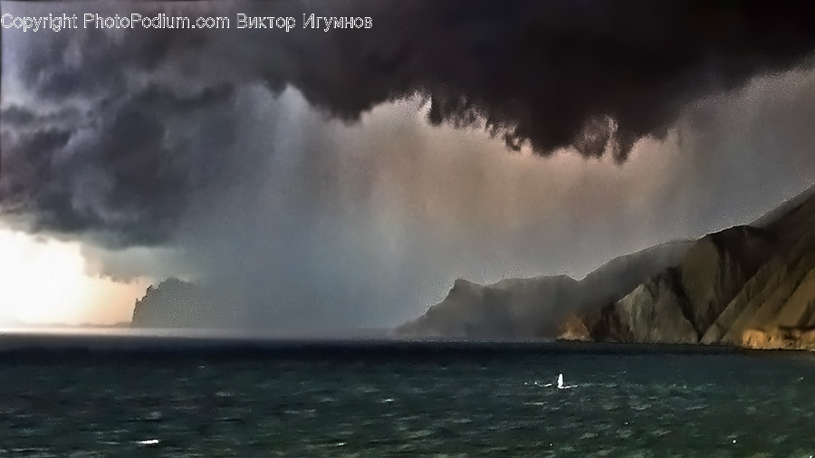 Nature, Storm, Weather, Ocean, Outdoors