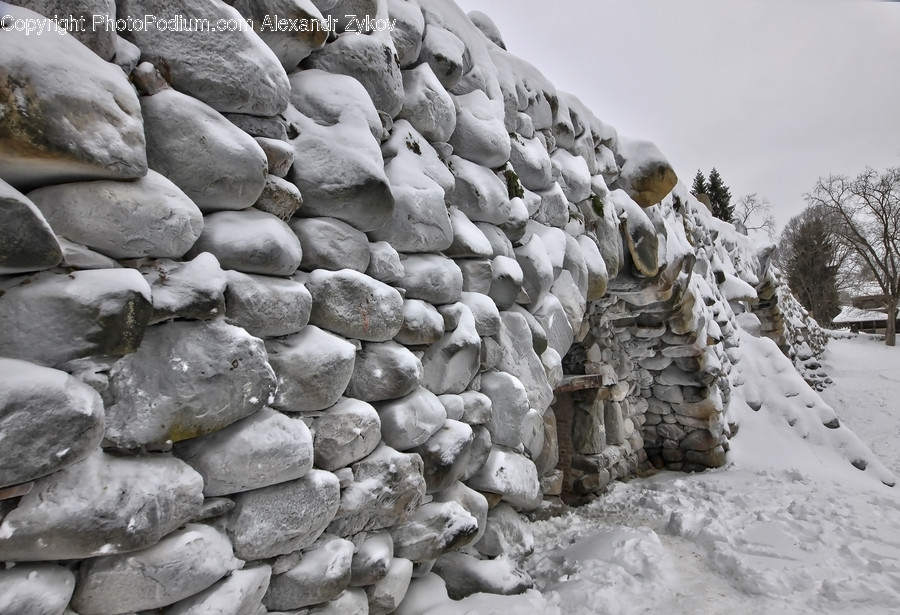 Rock, Ice, Outdoors, Rubble, Alps