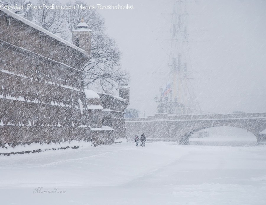 Blizzard, Nature, Outdoors, Snow, Storm