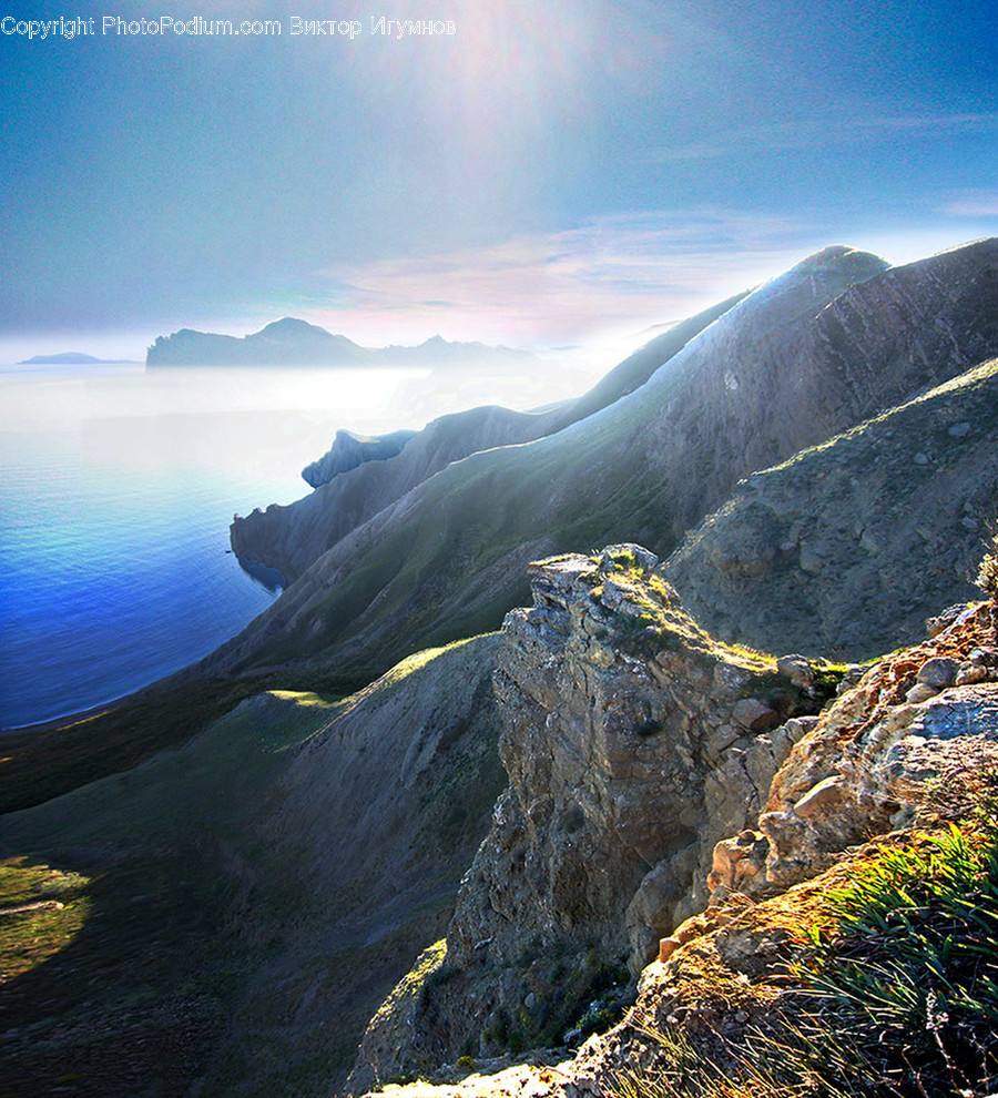 Mountain, Mountain Range, Nature, Outdoors, Crest