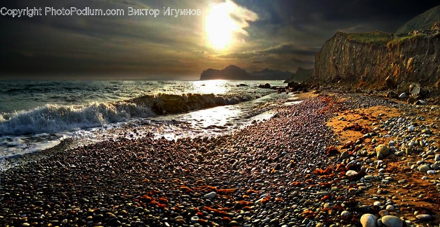 Sunlight, Coast, Nature, Ocean, Outdoors
