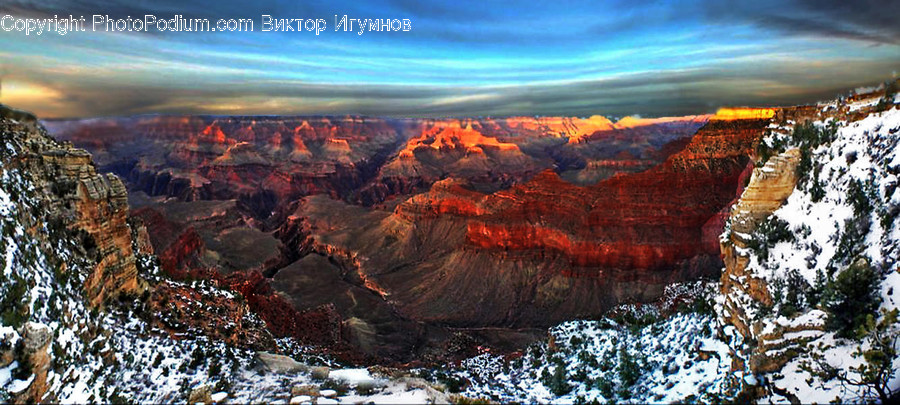 Canyon, Mountain, Nature, Outdoors, Valley