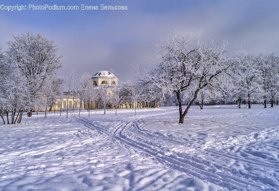 Outdoors, Snow, Frost, Ice, Landscape