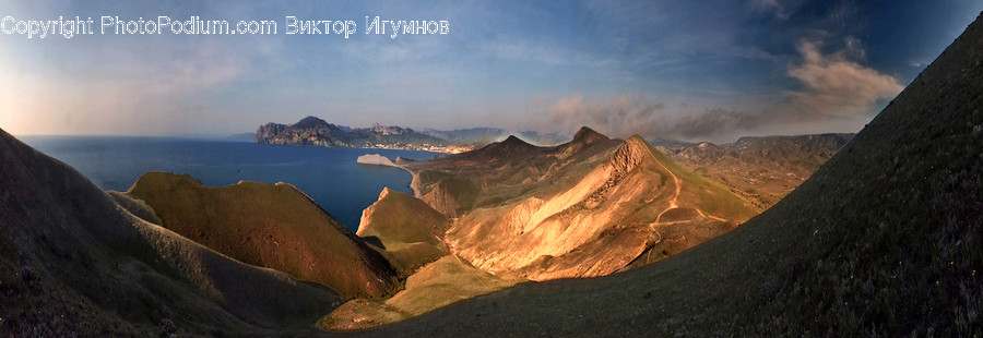 Mountain, Mountain Range, Nature, Outdoors, Landscape