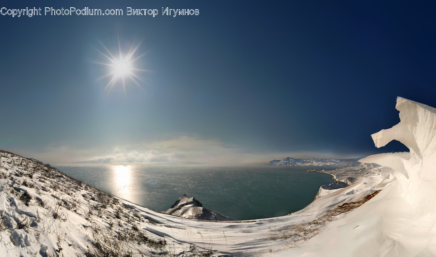Glacier, Ice, Mountain, Nature, Outdoors