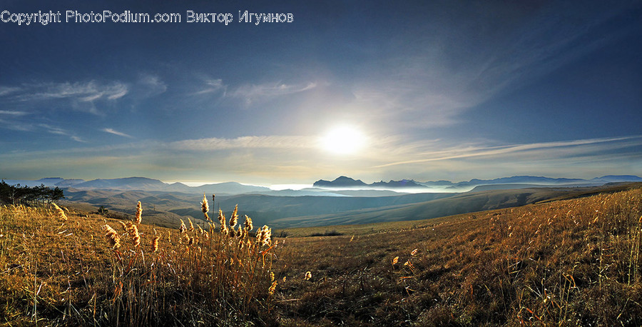 Field, Grassland, Outdoors, Land, Plateau