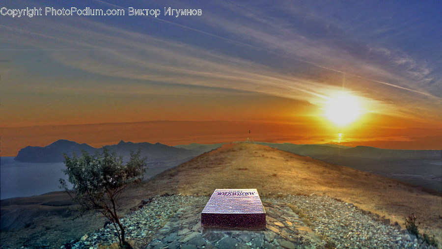 Plaque, Soil, Dirt Road, Gravel, Road