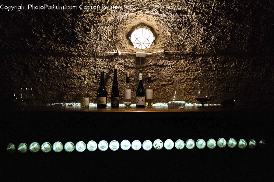 Night, Outdoors, Altar, Architecture, Building