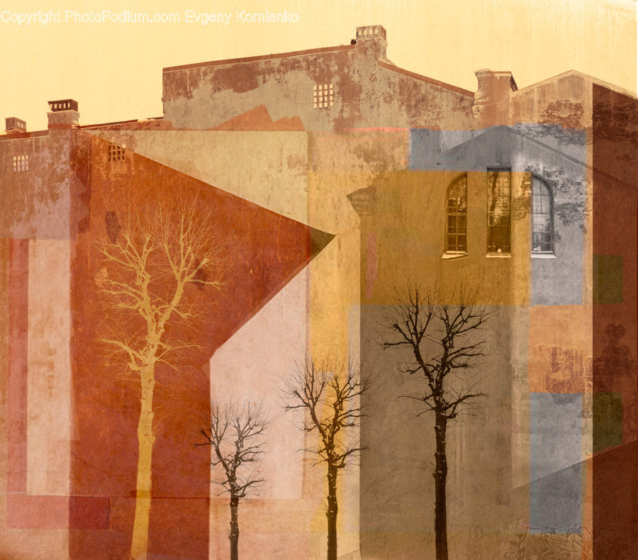 Collage, Poster, Flora, Plant, Tree