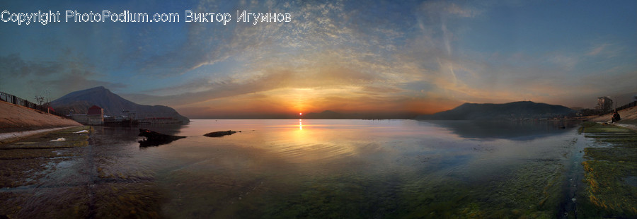 Dawn, Dusk, Nature, Outdoors, Red Sky
