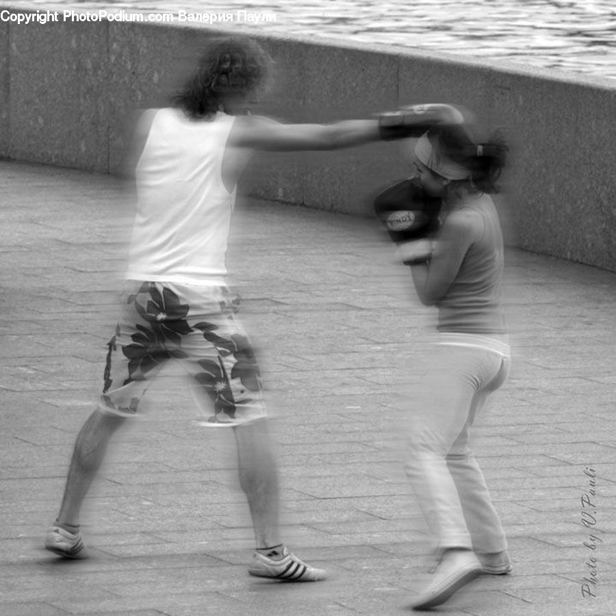 People, Person, Human, Female, Boardwalk, Deck, Path