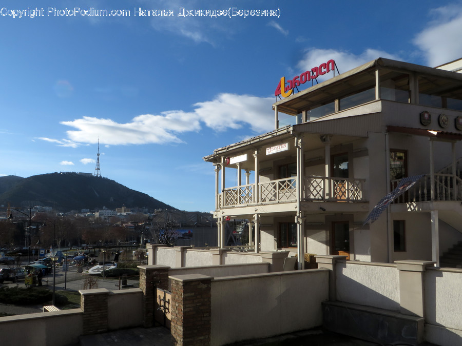 Building, Hotel, Motel, Housing, Alley