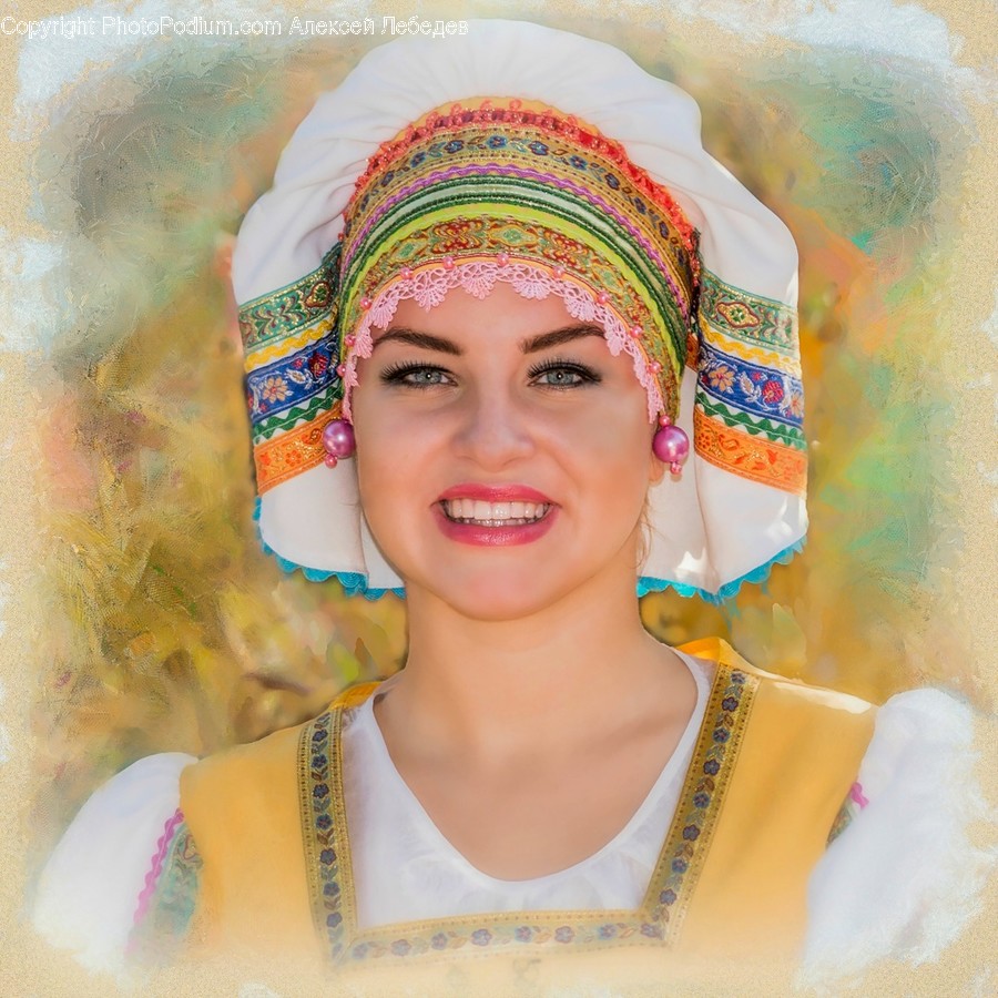 Human, People, Person, Costume, Bonnet