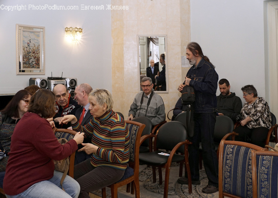 Chair, Furniture, Human, People, Person