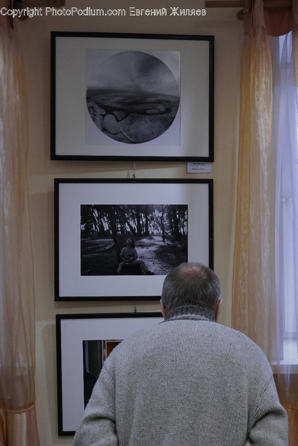 Clothing, Sweater, Art, Modern Art, Head