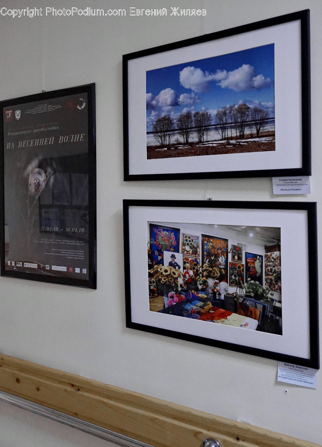 Poster, Collage, Shelf, Art, Art Gallery