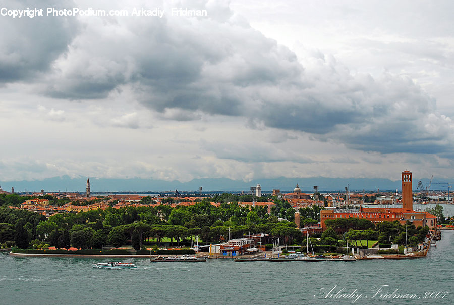 Factory, Refinery, Brewery, Cloud, Cumulus, Sky, Azure Sky
