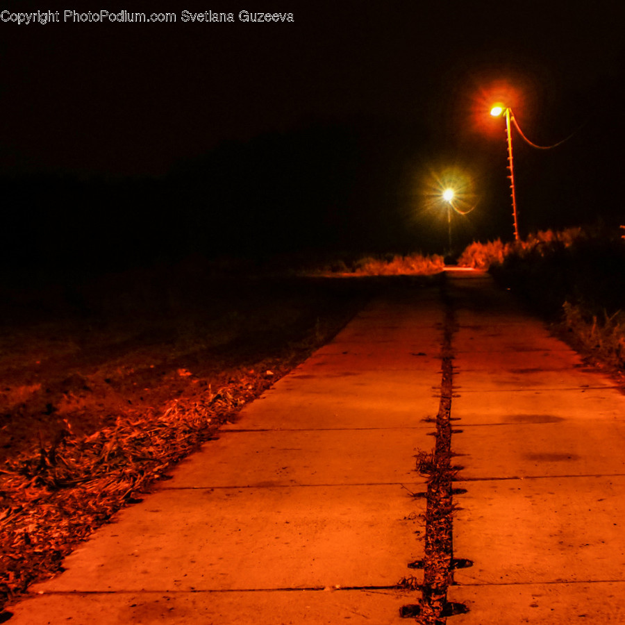 Boardwalk, Bridge, Building, Dirt Road, Gravel
