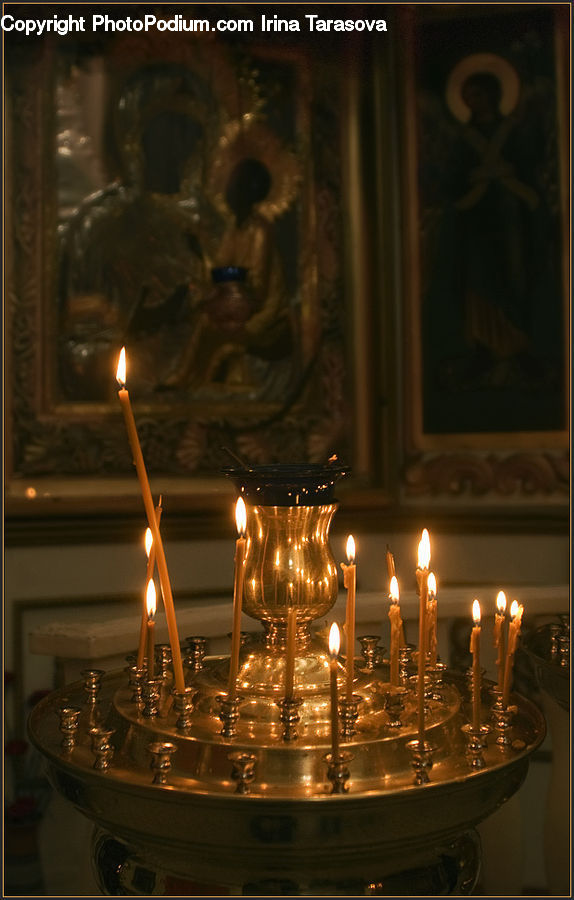 Candle, Lighting, Drain, Sewer, Dining Room, Indoors, Room