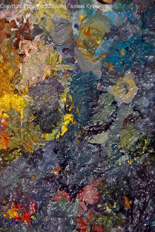 Art, Painting, Sport, Sports, Swimming