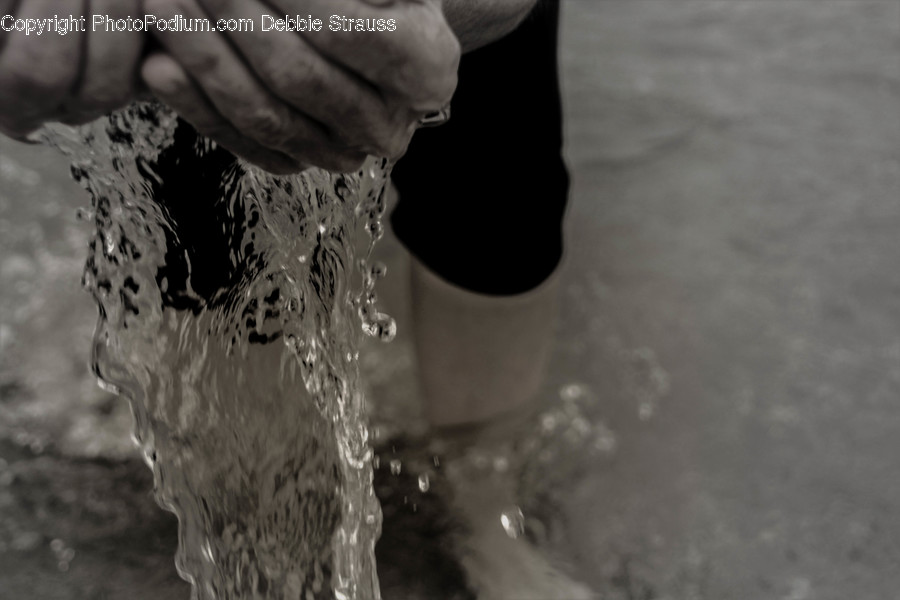 Water, Bling, Jewelry, Ornament, Outdoors