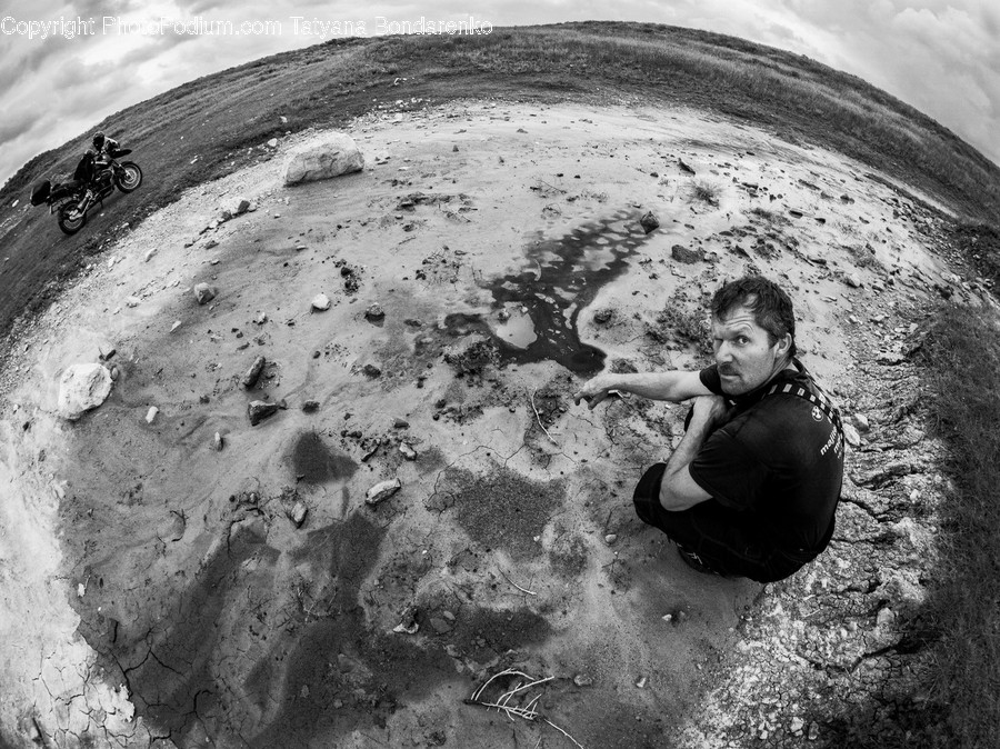 Outdoors, Sand, Soil, Female, Human