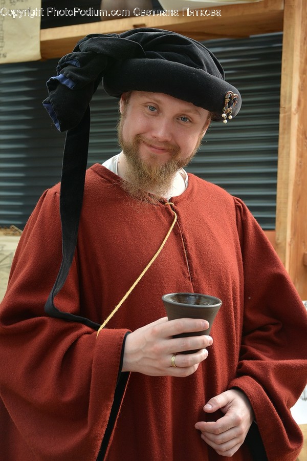 Human, People, Person, Cup, Fleece