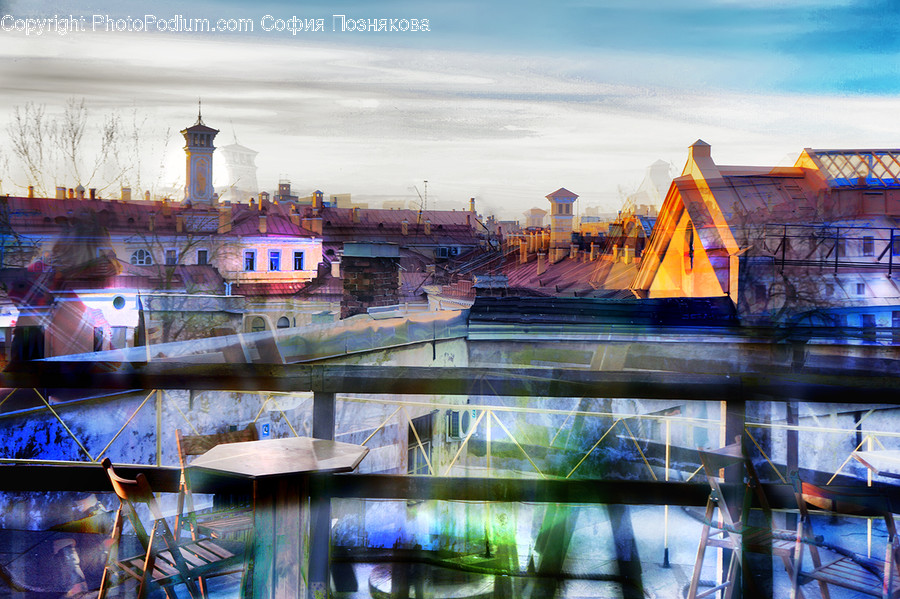 Triangle, Architecture, Building, Castle, Housing