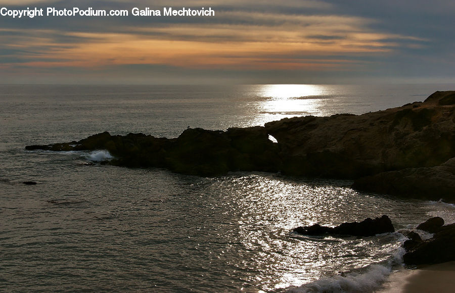 Coast, Outdoors, Sea, Water, Beach, Promontory, Ocean