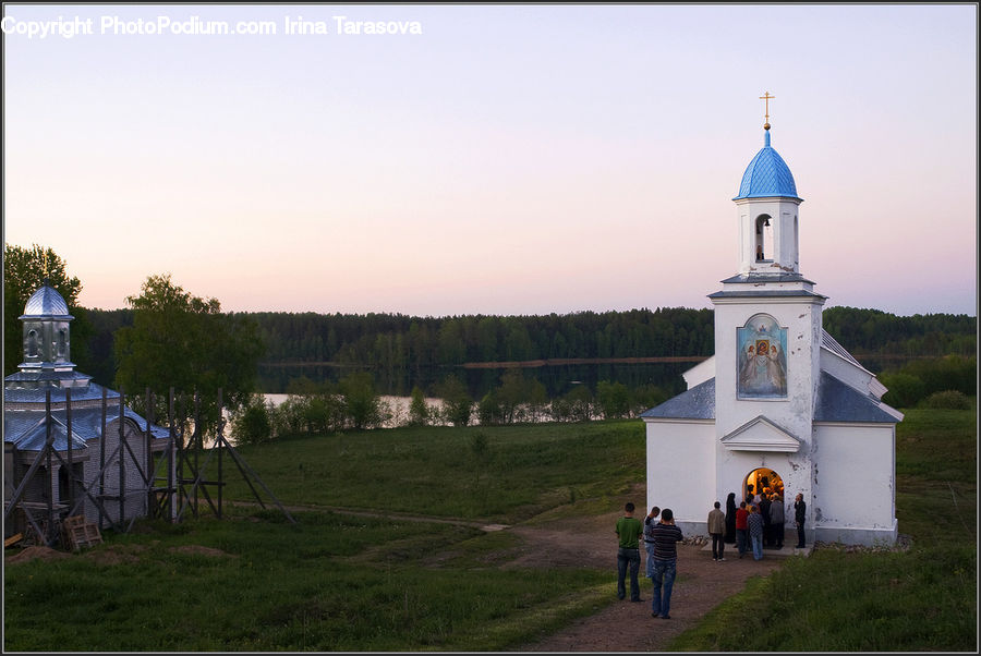 Architecture, Bell Tower, Clock Tower, Tower, Dome, Housing, Monastery
