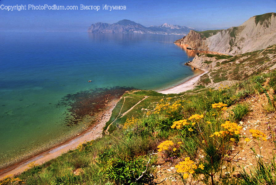 Cliff, Outdoors, Promontory, Coast, Nature