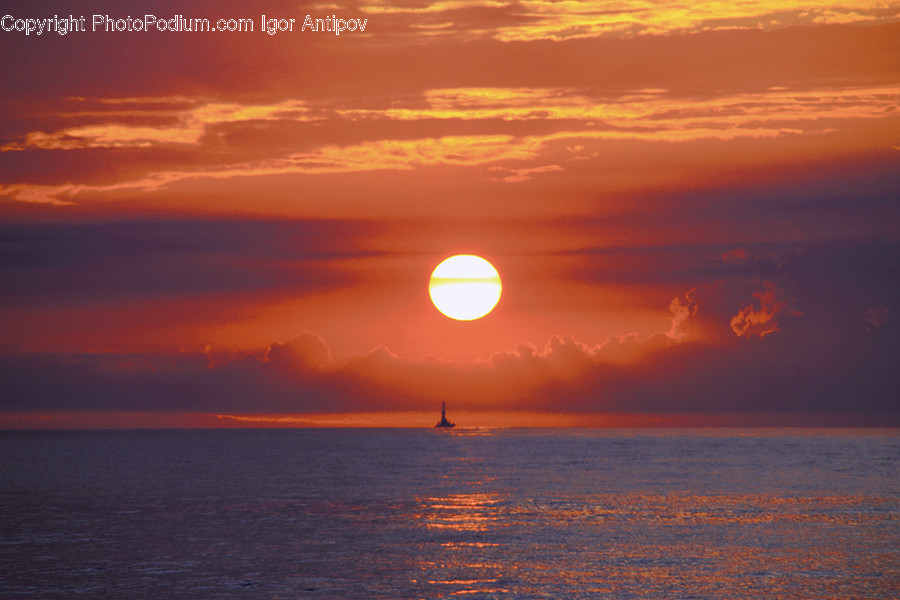 Outdoors, Sky, Sun, Dawn, Dusk