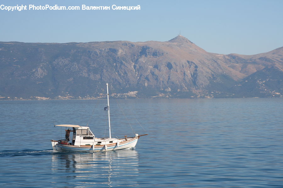 Boat, Yacht, Barge, Tugboat, Lake, Outdoors, Water
