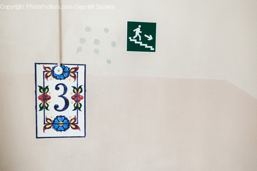 Sign, Logo, Trademark, Paper, Applique