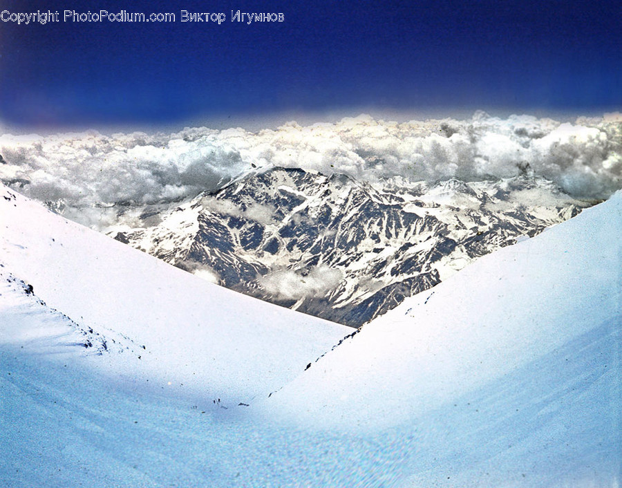 Glacier, Ice, Mountain, Nature, Outdoors