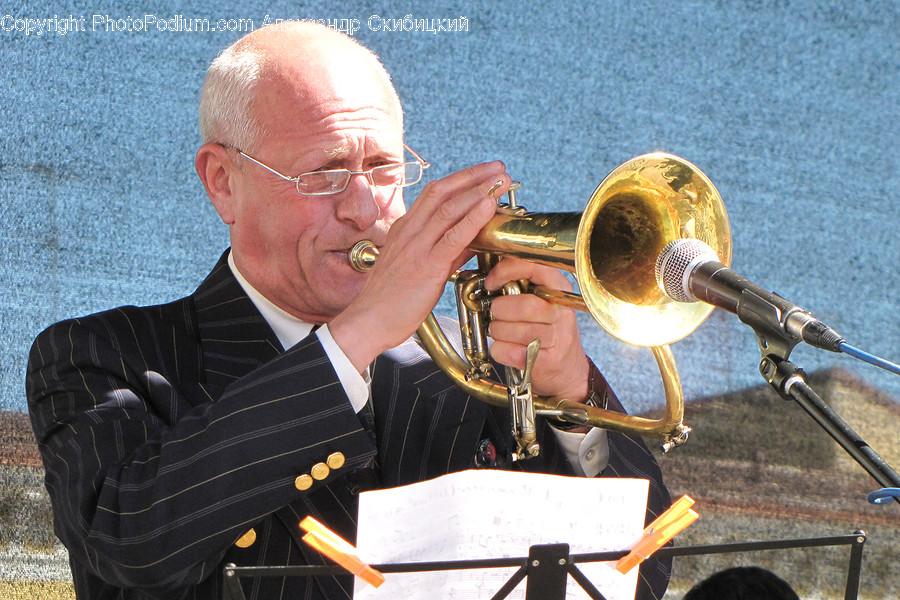 Human, People, Person, Brass Section, Flugelhorn