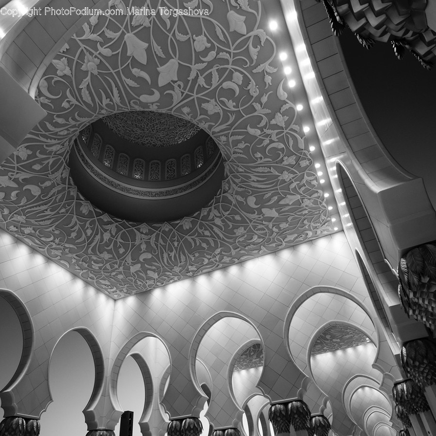 Arch, Arched, Architecture, Building, Banister