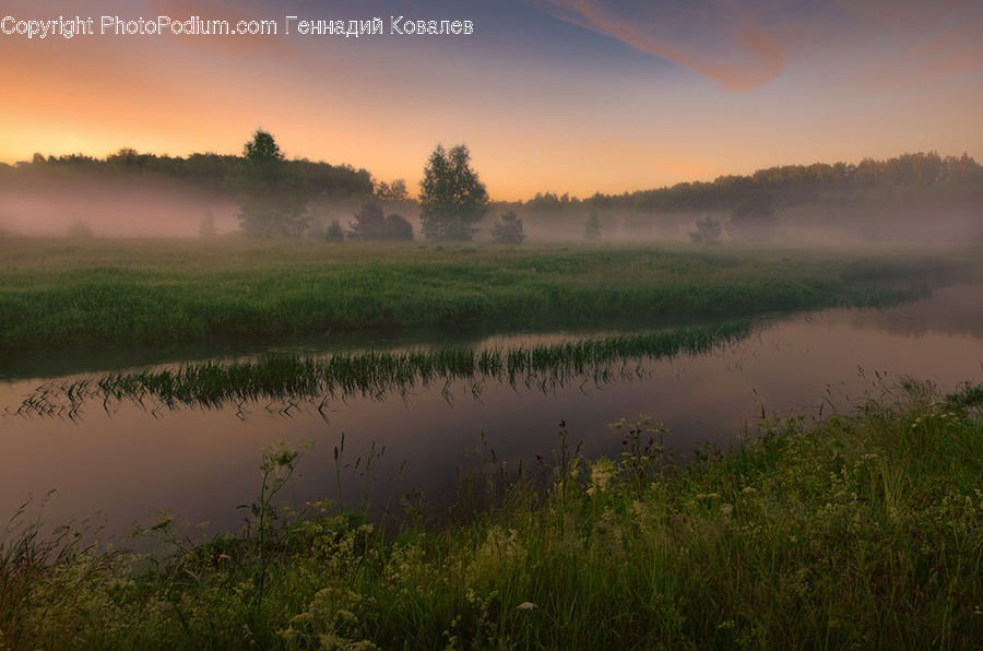 Dawn, Dusk, Nature, Outdoors, Red Sky