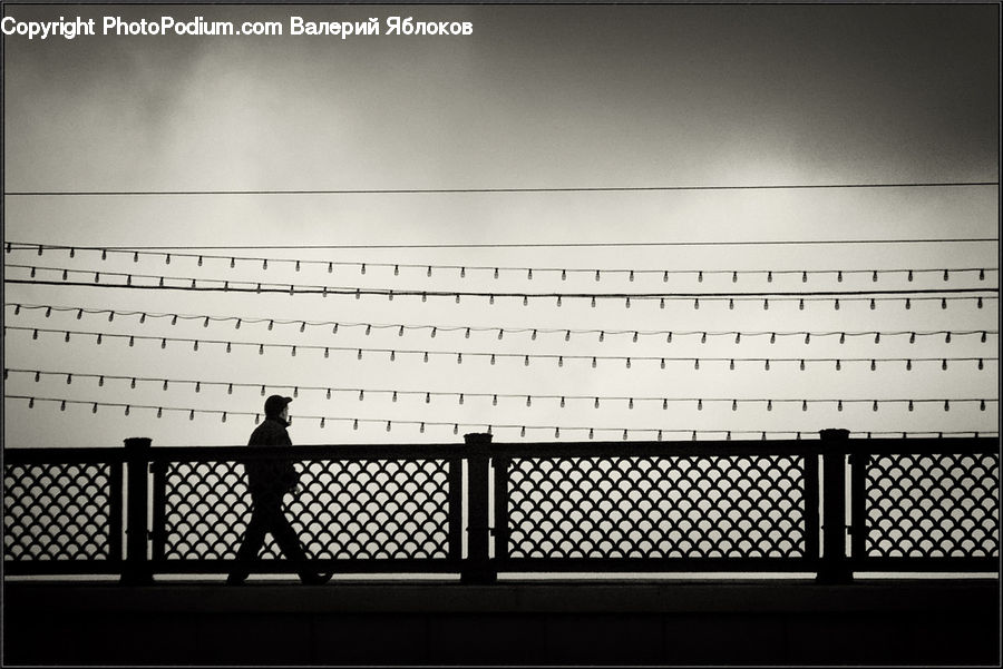 Fence, Railing, Flyer, Poster, Console