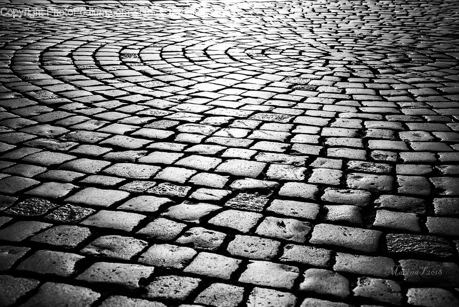 Cobblestone, Path, Pavement, Sidewalk, Walkway