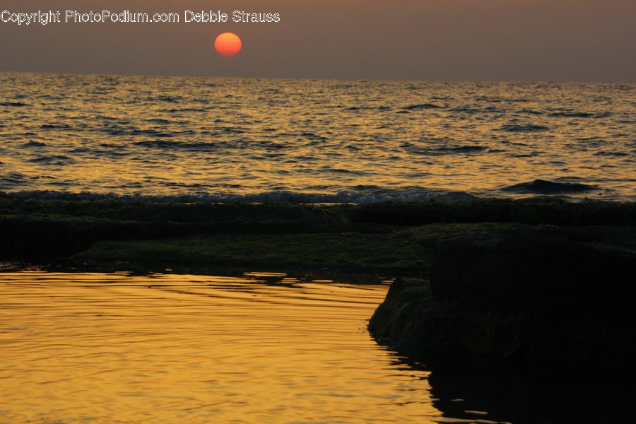 Dawn, Dusk, Nature, Outdoors, Red Sky
