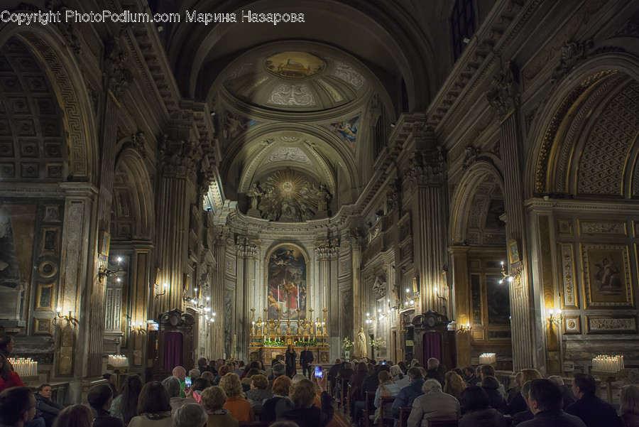 Aisle, Indoors, Architecture, Building, Church